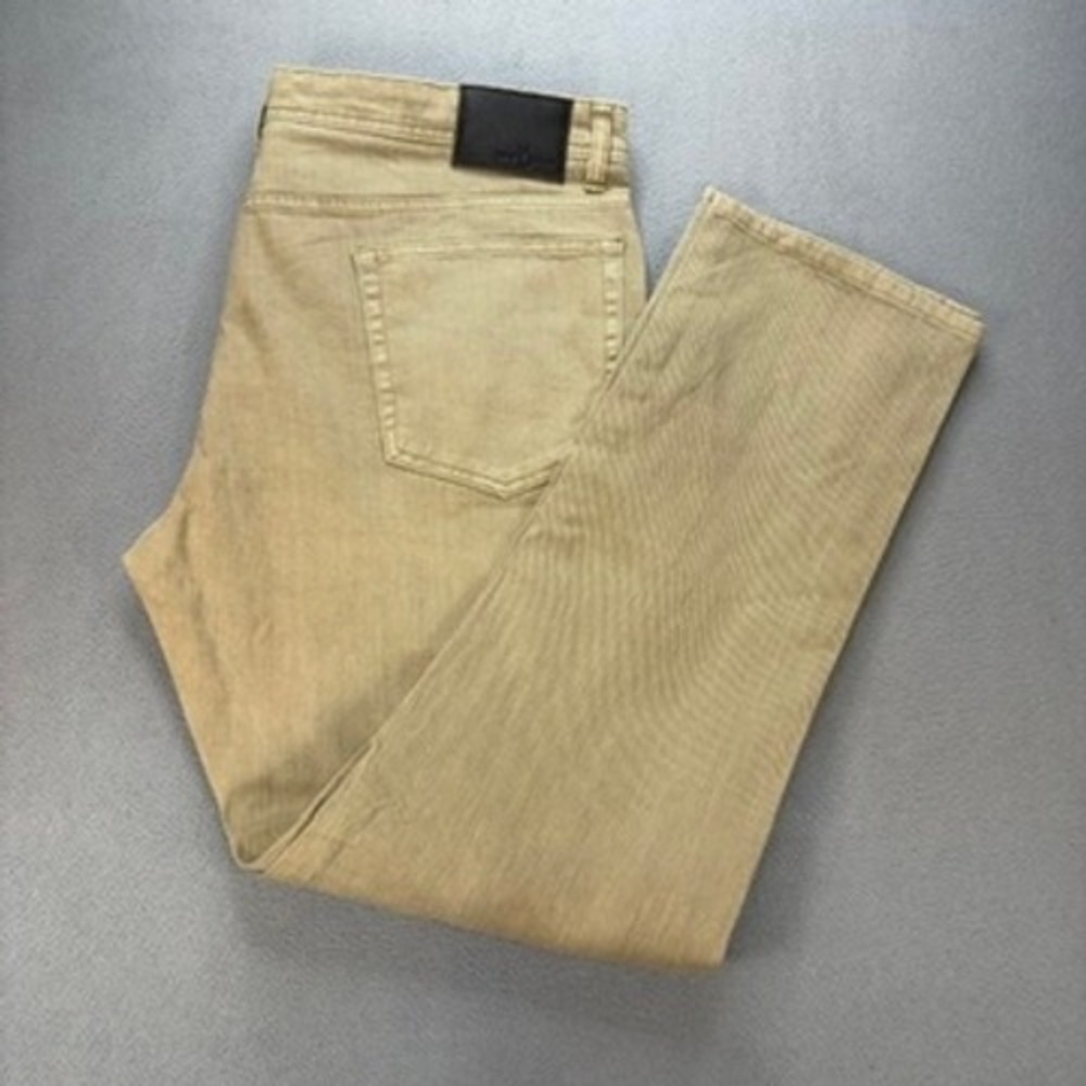 Tailor Vintage New Canaan Slim Fit Jeans Slim Mens 40x32 (FIT 40x31) Khaki Pants